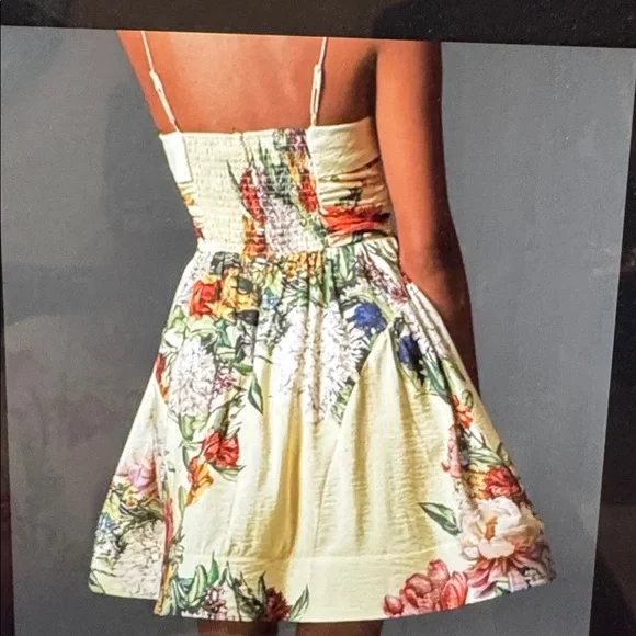 Maeve Fit & Flare Strap Mini Dress
